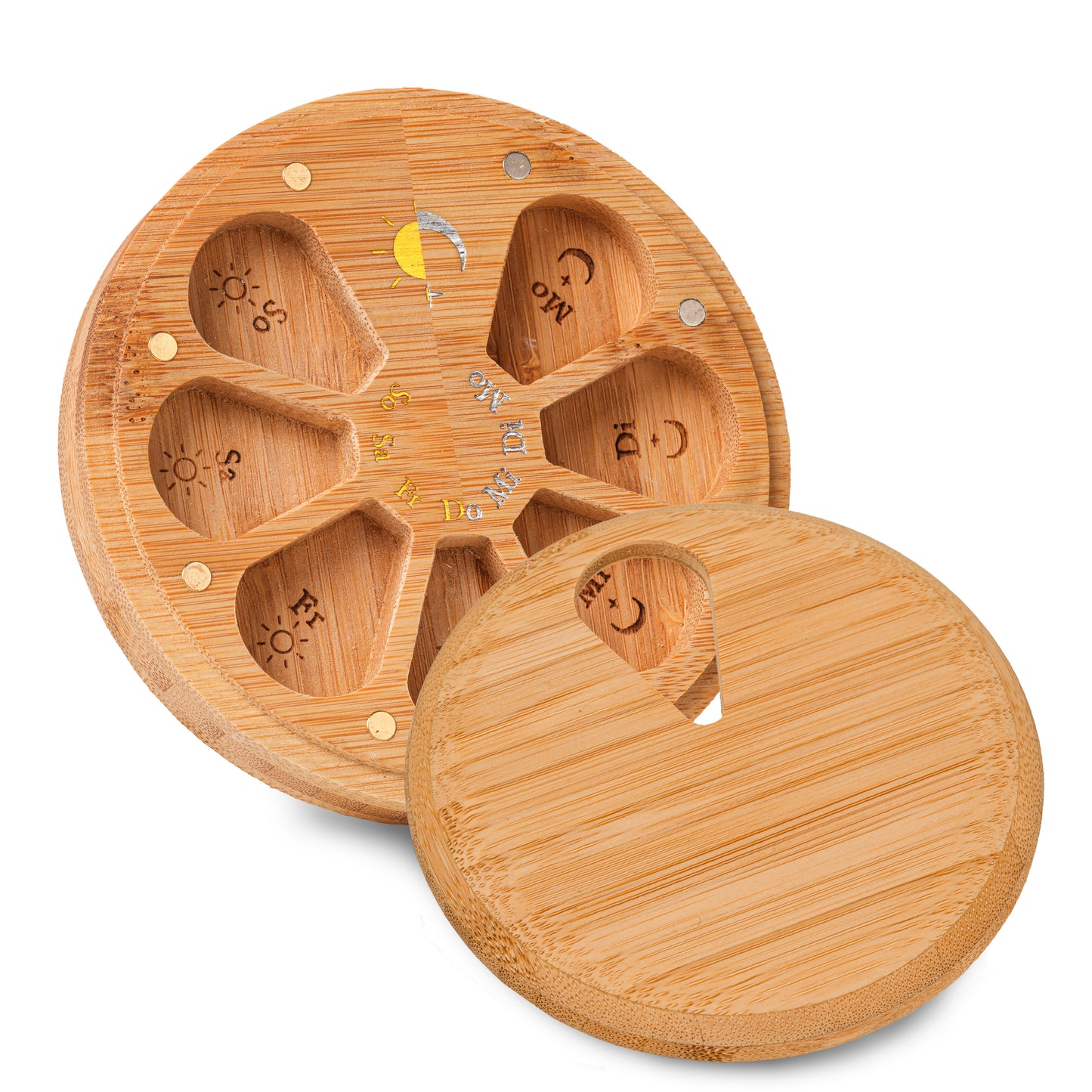Doppelseitige Premium Pillenbox 11CM